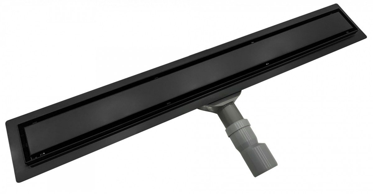 Трап для душа Roxen Supra Black 91050-65 линейный, "под плитку", 65 см — изображение 3