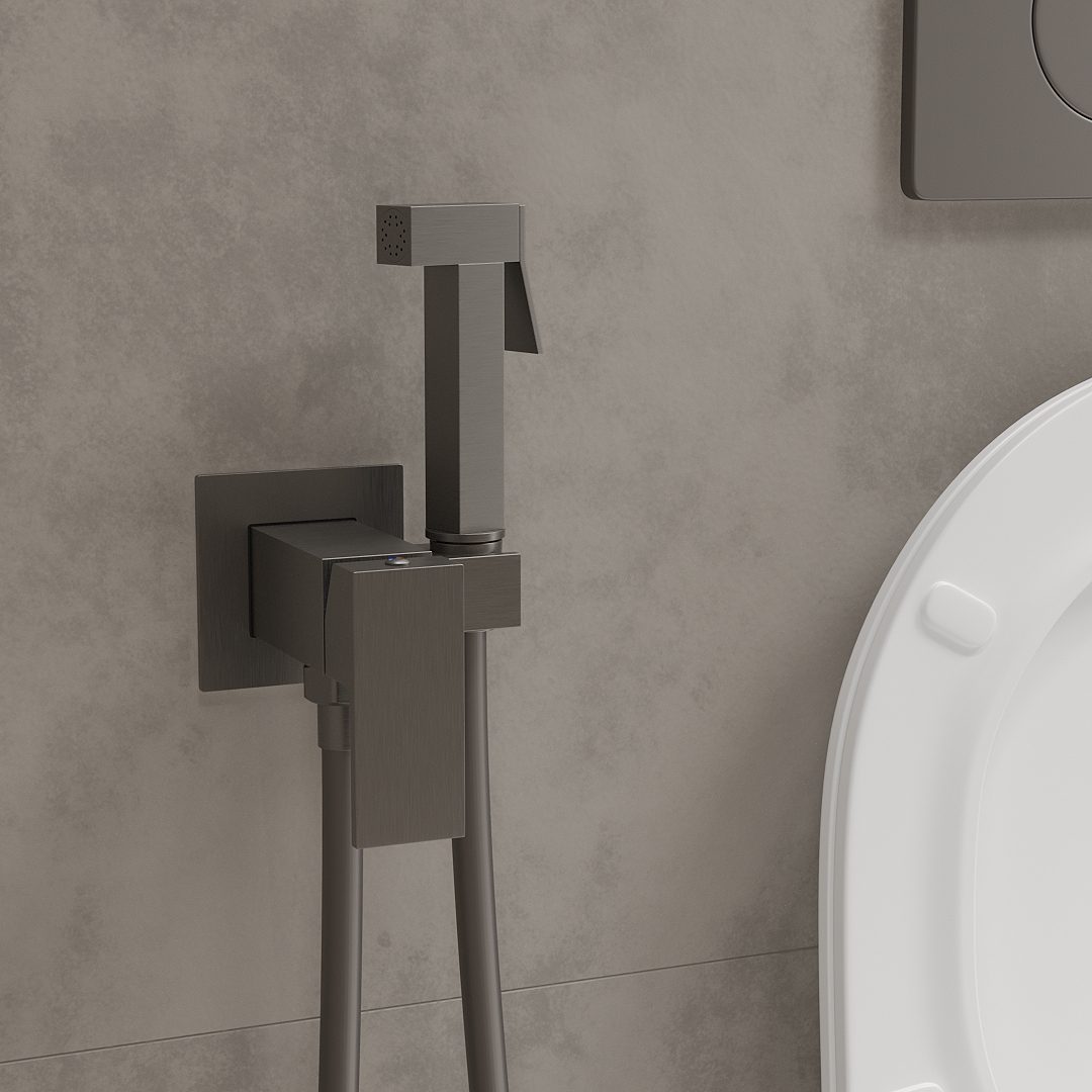 Смеситель скрытого монтажа для гигиенического душа Roxen Caspia 50096000-GM — изображение 5