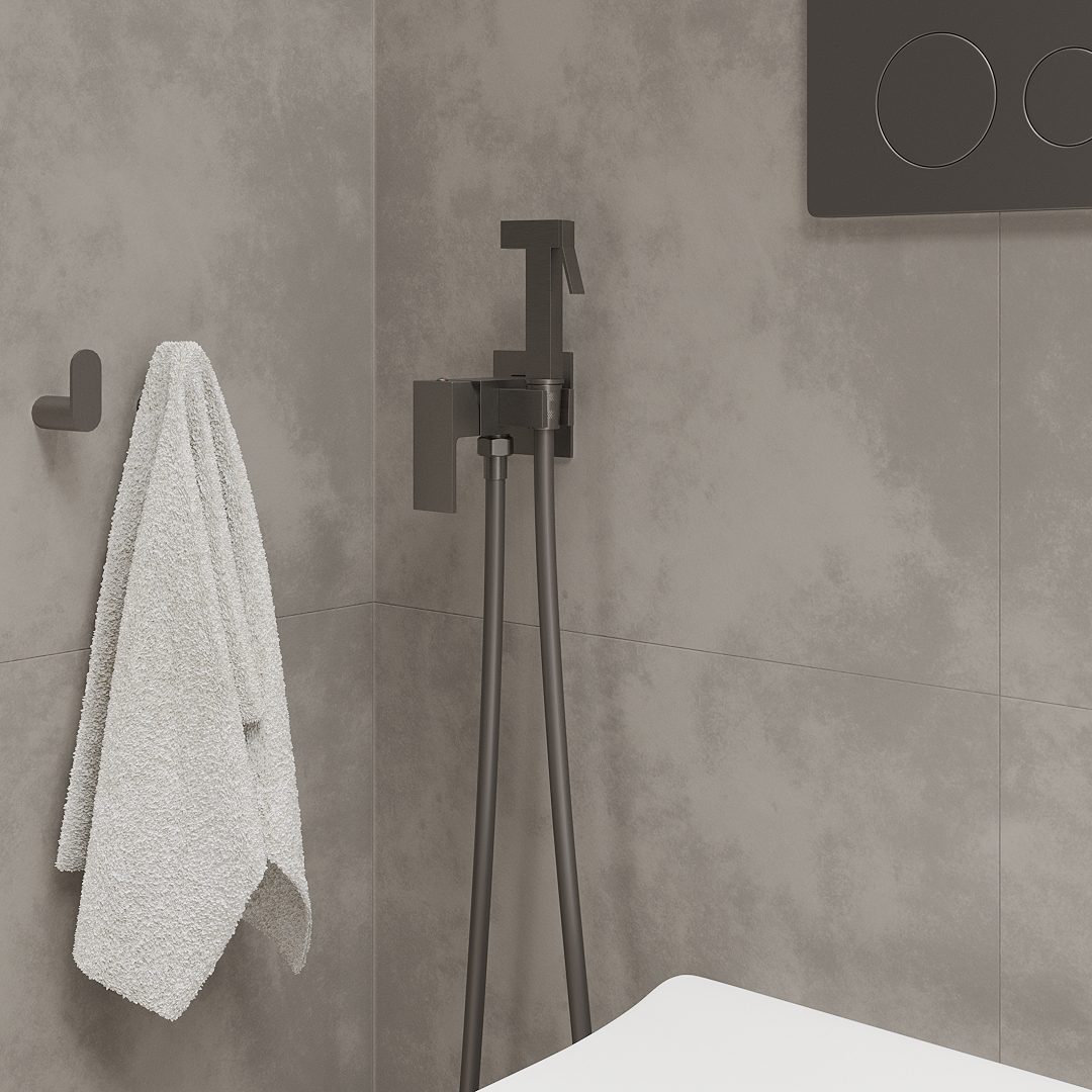 Смеситель скрытого монтажа для гигиенического душа Roxen Caspia 50096000-GM — изображение 6