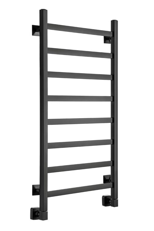 Полотенцесушитель Ростела Экспи Квадро V 30 черный нижн.подв.1/2" 500х1000/8