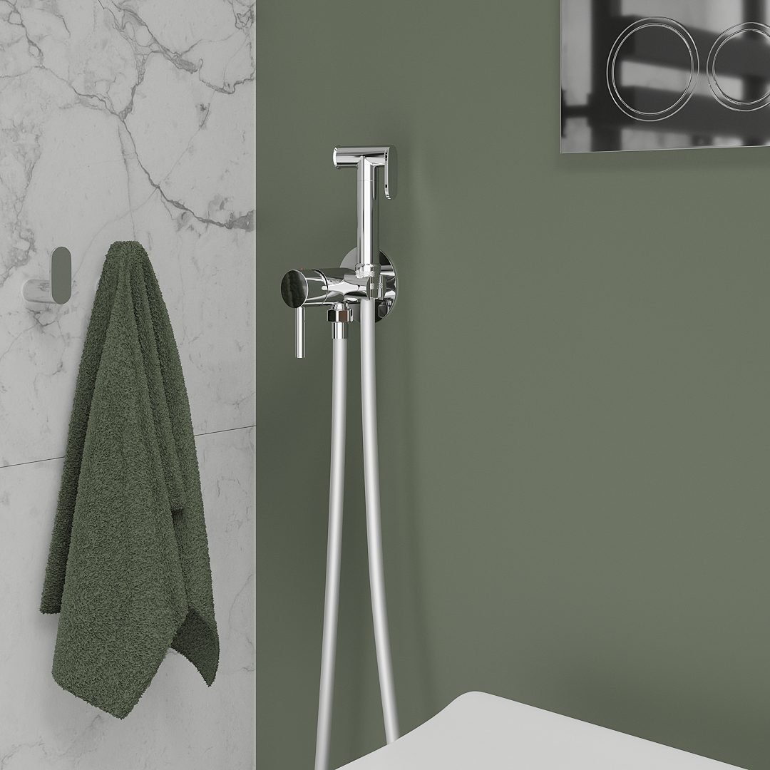 Смеситель скрытого монтажа для гигиенического душа Roxen Santi 50094000-CH — изображение 3