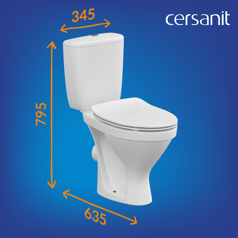 Унитаз напольный Cersanit Melar 031 3/6 DPL EO slim, 64234 — изображение 17