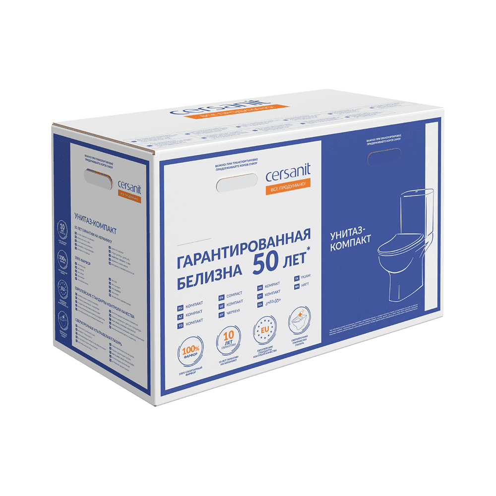 Унитаз напольный Cersanit Melar 031 3/6 DPL EO slim, 64234 — изображение 21