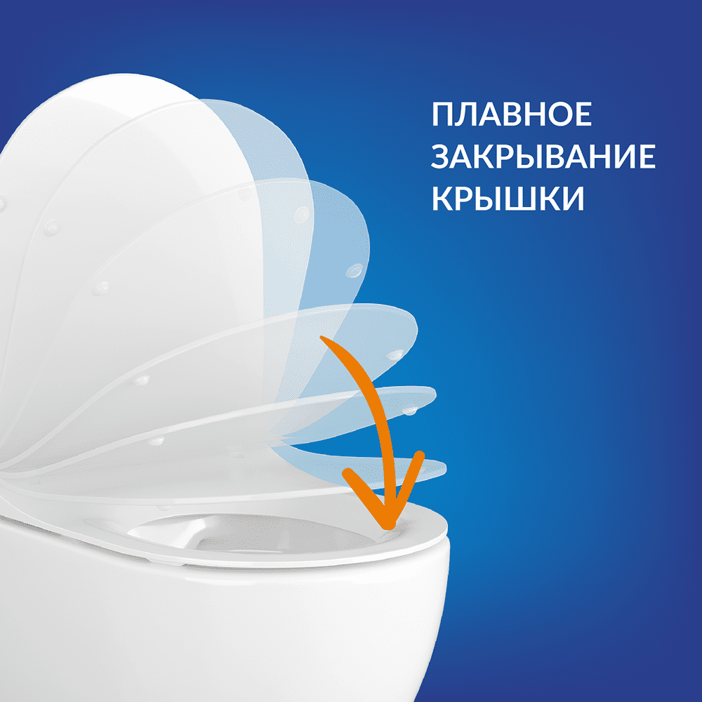 Унитаз напольный Cersanit Flavis 031 3/6 DPL EO slim, 64288 — изображение 15