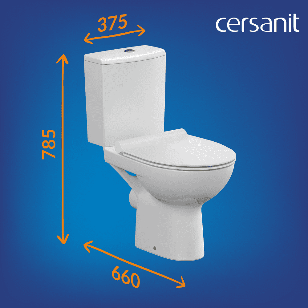 Унитаз напольный Cersanit Nature Clean On 011 3/5 DPL EO slim, 65410 — изображение 18