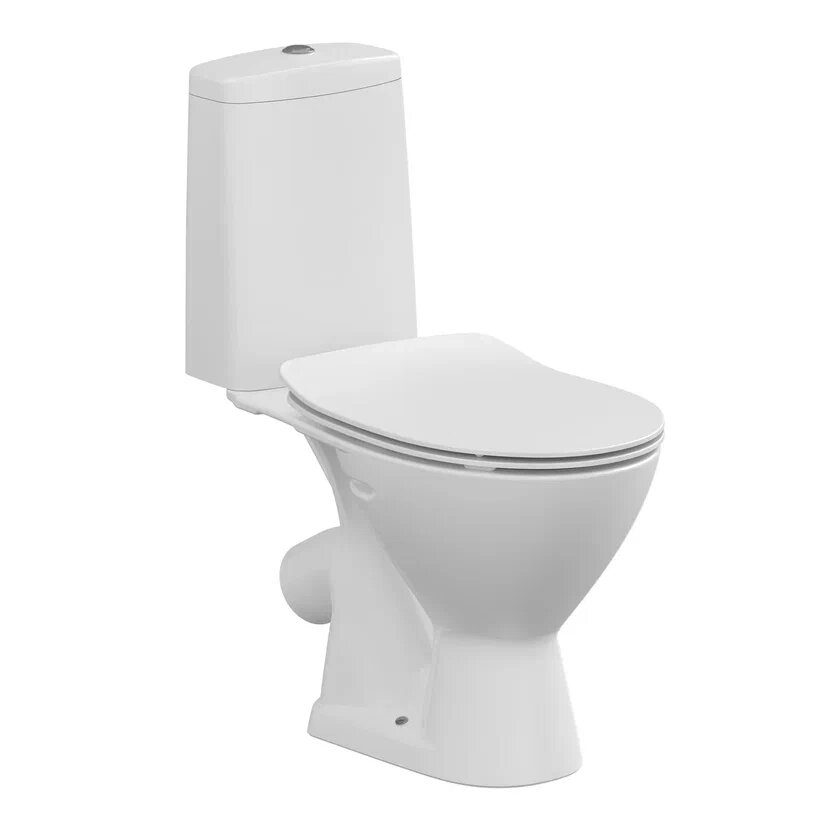 Унитаз напольный Cersanit Flavis 031 3/6 DPL EO slim, 64288