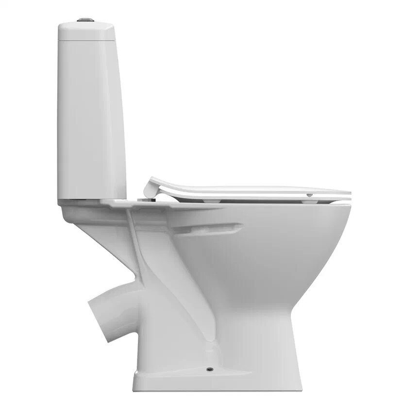 Унитаз напольный Cersanit Flavis 031 3/6 DPL EO slim, 64288 — изображение 6