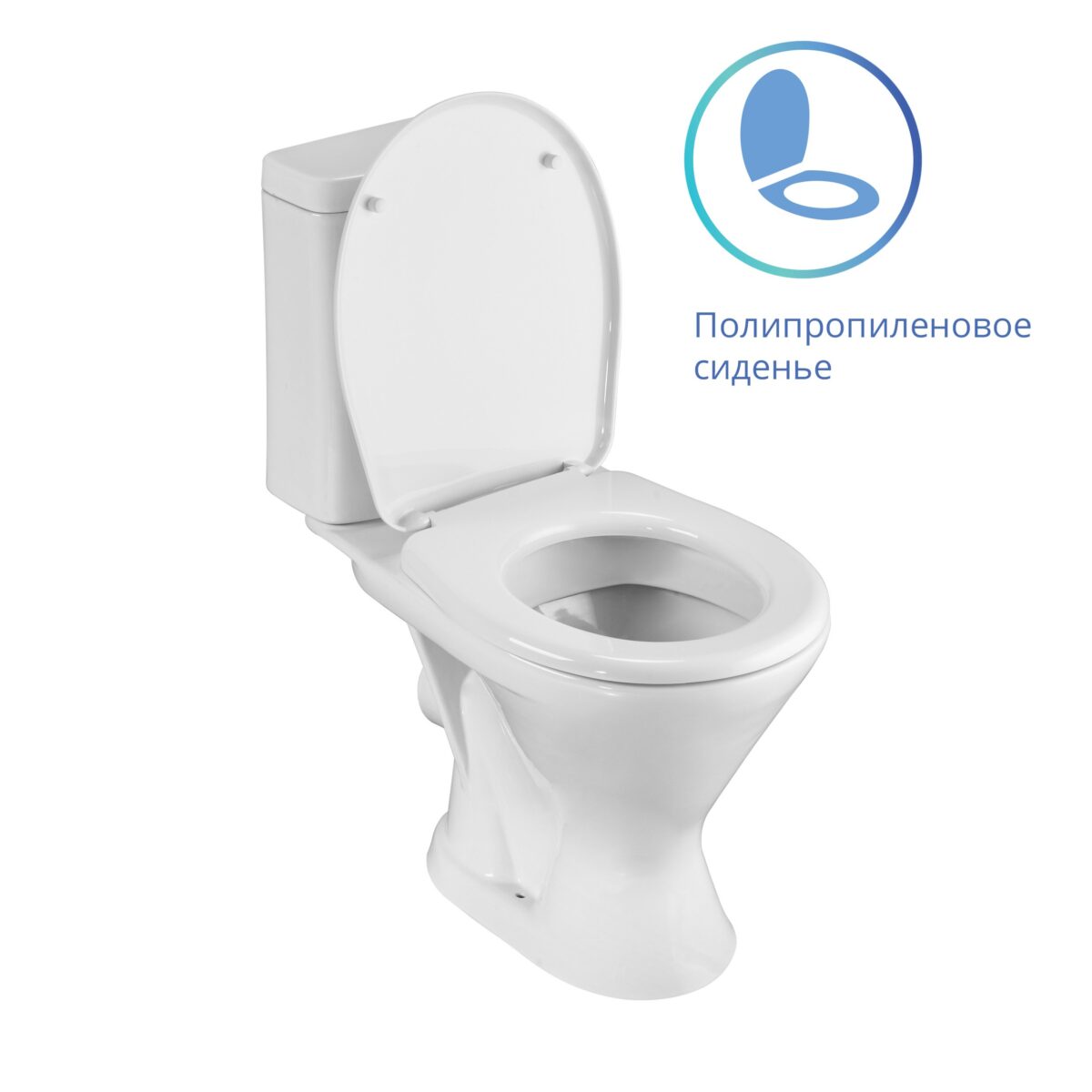 Унитаз напольный Santeri Грация, 1P2103S0000BF — изображение 2