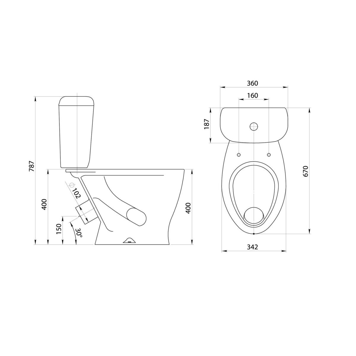 Унитаз напольный Santeri Воротынский, 1P4017S0100BF — изображение 7