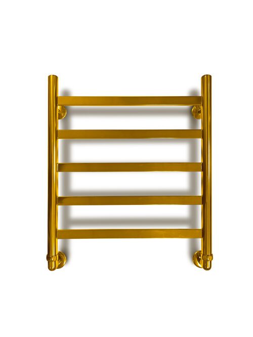 Полотенцесушитель Ростела Престиж V 30 нижн.подв.1" RAL Золото 500х600/5