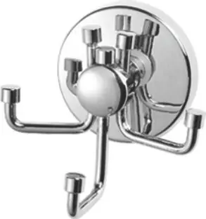 Крючок, латунь, хром Ledeme L1705-3