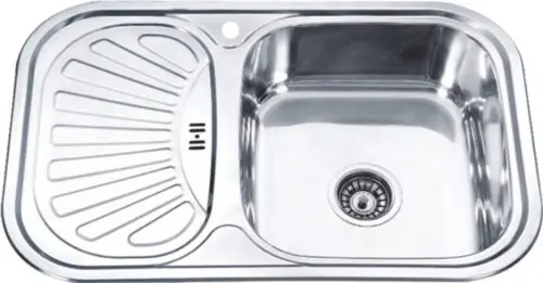 Кухонная мойка Ledeme L67549-R, правая