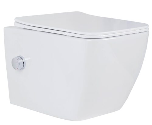 Унитаз подвесной с функцией биде Roxen Cube Bidet, 530135-01X