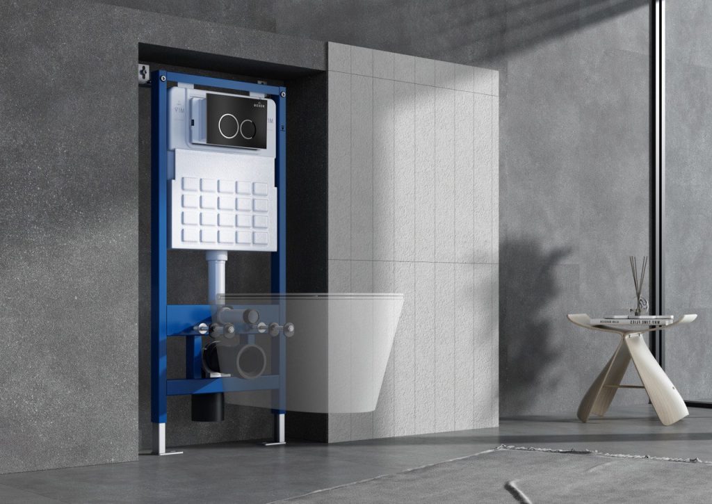 Система инсталляции для подвесного унитаза Roxen StounFix Dual Fresh ...