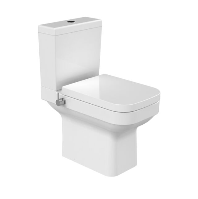 Унитаз напольный с функцией биде CeraStyle Noura, WC00417PH00 чаша+CS004010100 бачок+ IM018010201200