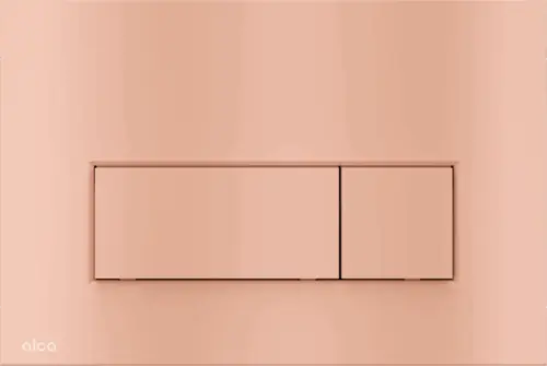 Кнопка для инсталляции Alca THIN M57-RG-M, RED GOLD-мат