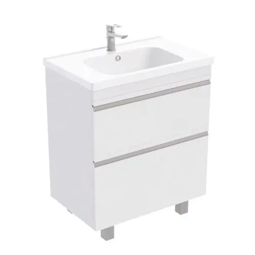 Тумба напольная LAPARET VENUS 70, белый глянец, LVE-WFCAB-70-101