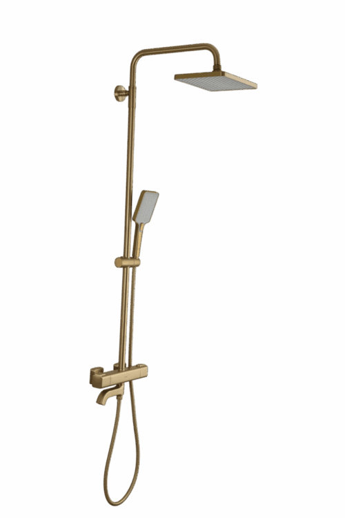 Душевая система с термостатическим смесителем Gappo G2491-3