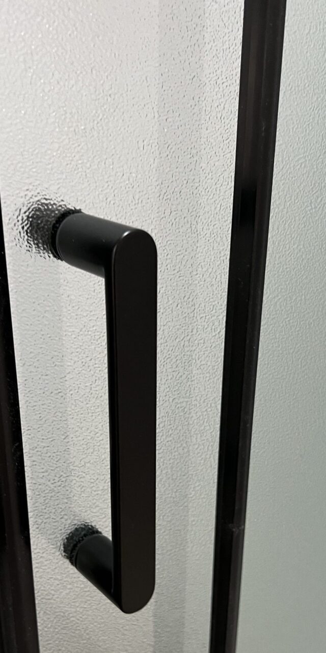 Душевой уголок Roxen Caspia 55060-100B (1000*800*1950; прозрачное/чёрный) — изображение 4