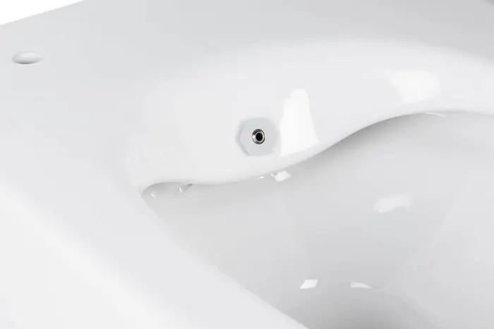 Комплект инсталляции Roxen StounFix Dual Fresh с унитазом Cube Bidet и кнопкой Santi (серый бетон/матовая), 966426 — изображение 3