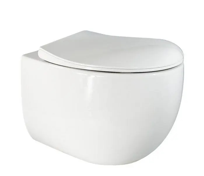 Комплект инсталляции Roxen StounFix Dual Fresh с унитазом EGG и кнопкой Caspia (чёрная/матовая), 964195 — изображение 5