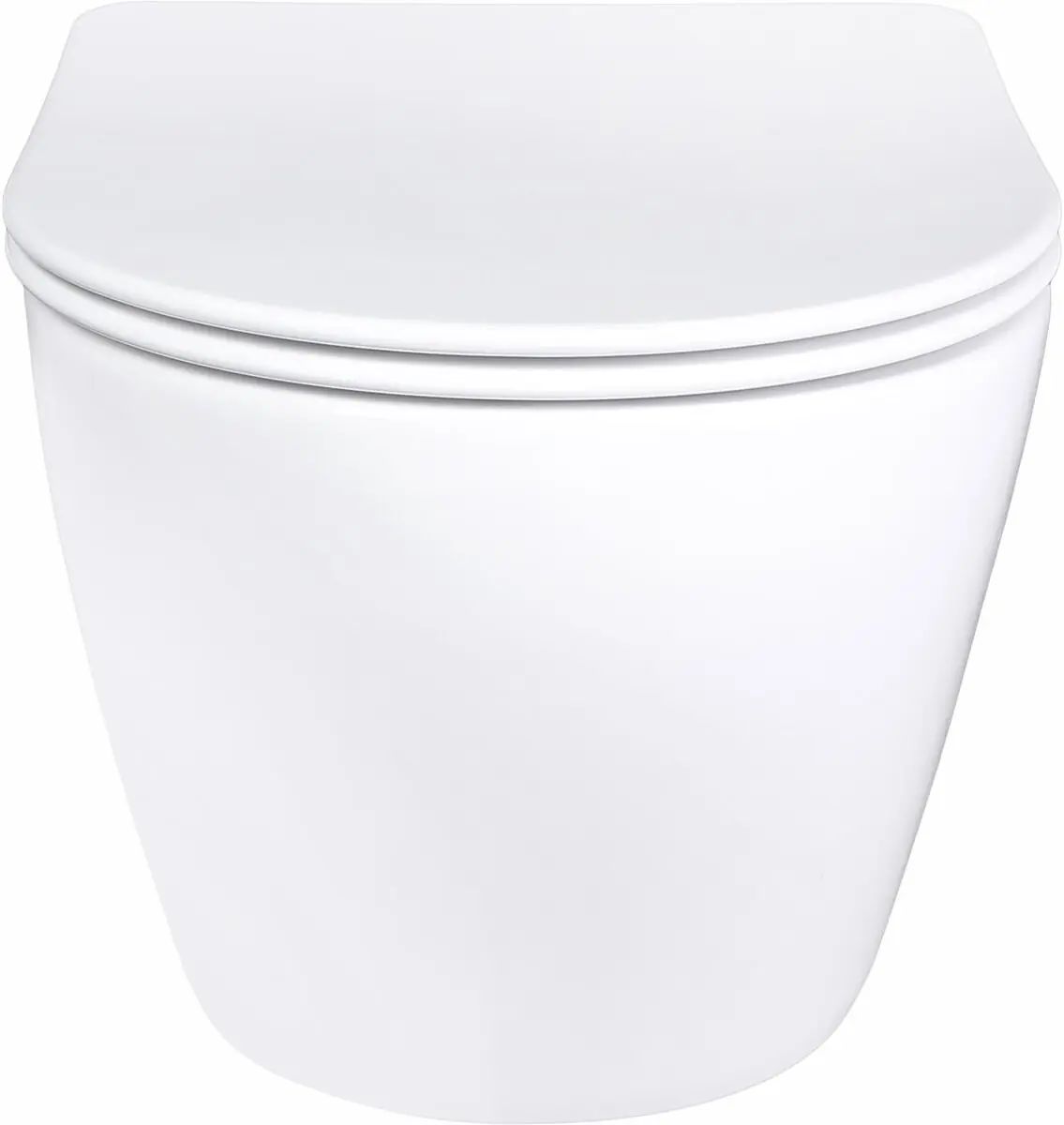 Комплект инсталляции Roxen StounFix Dual Fresh с унитазом Antares и кнопкой Caspia (серый бетон/матовая), 966771 — изображение 5