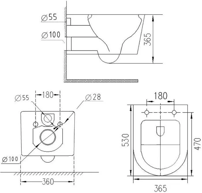 Комплект инсталляции Roxen StounFix Dual Fresh с унитазом Vortex Tornado и кнопкой Caspia (пастель бежевая/матовая), 966745 — изображение 9