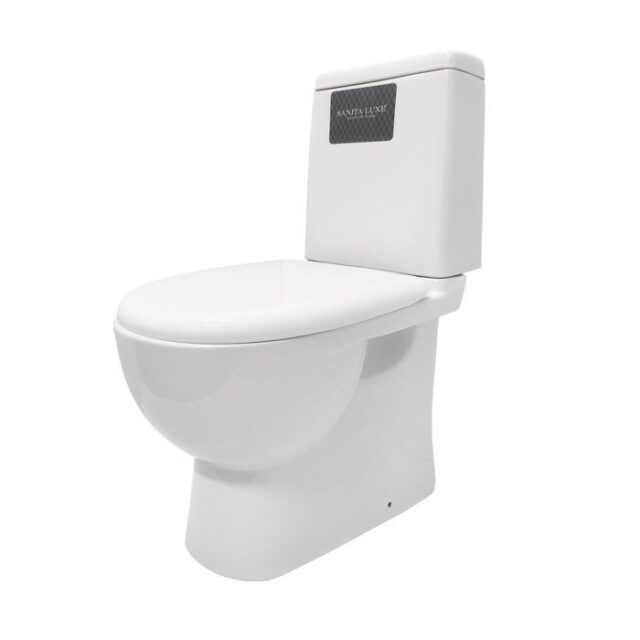 Унитаз напольный Sanita Luxe Best Exclusive Opt, WC.CC/Best/Opt.1-P/WHT.G/S1