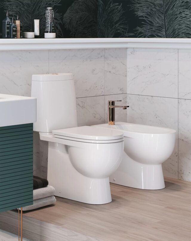 Унитаз напольный Sanita Luxe Fest Comfort, WC.CC/Fest/2-DM/WHT.G/S1 — изображение 2