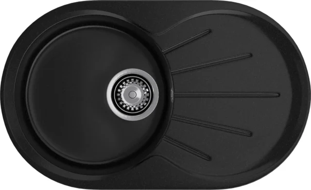 Кухонная мойка GranFest GF - R750L черный