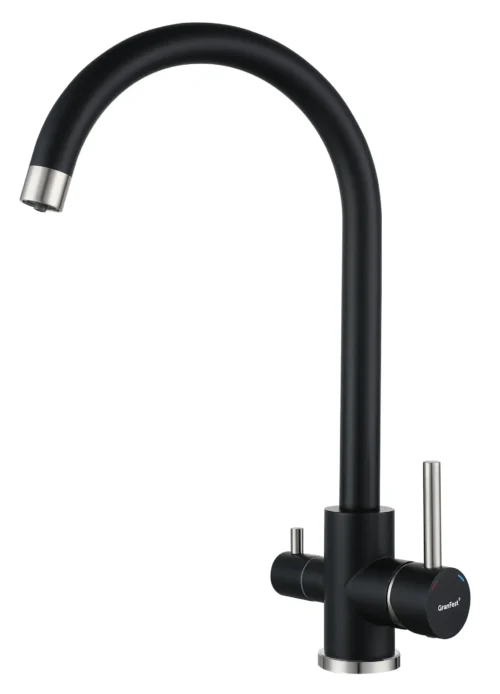 Смеситель для кухни под фильтр GRANFEST QUARZ GF-Z5420 черный