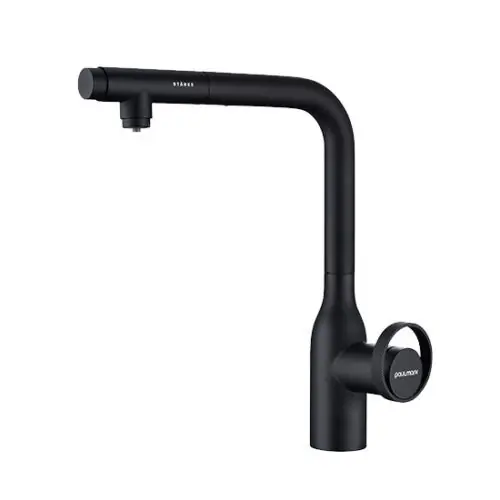 Смеситель для кухни под фильтр с выдвижным изливом Paulmark URBAN Ur213104-401