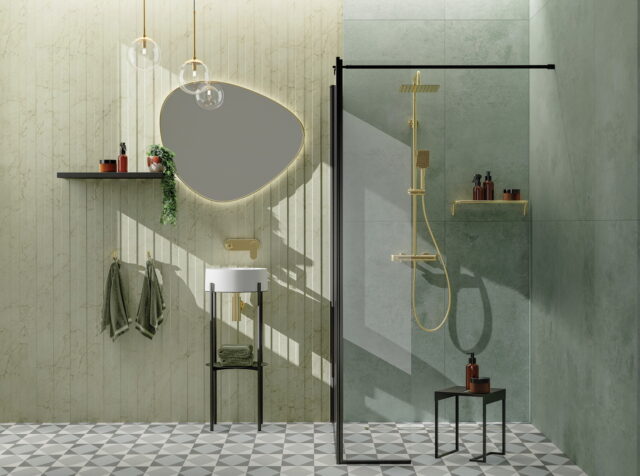 Смеситель скрытого монтажа для умывальника DEANTE ALPINIA GOLD BGA Z54L — изображение 2