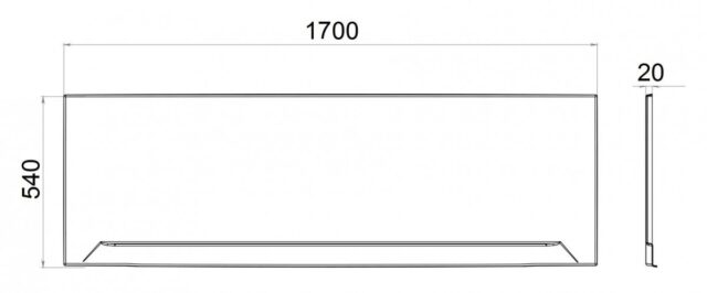 Фронтальный экран для ванн Тритон Аура/Прага 150, Щ0000049120 — изображение 3