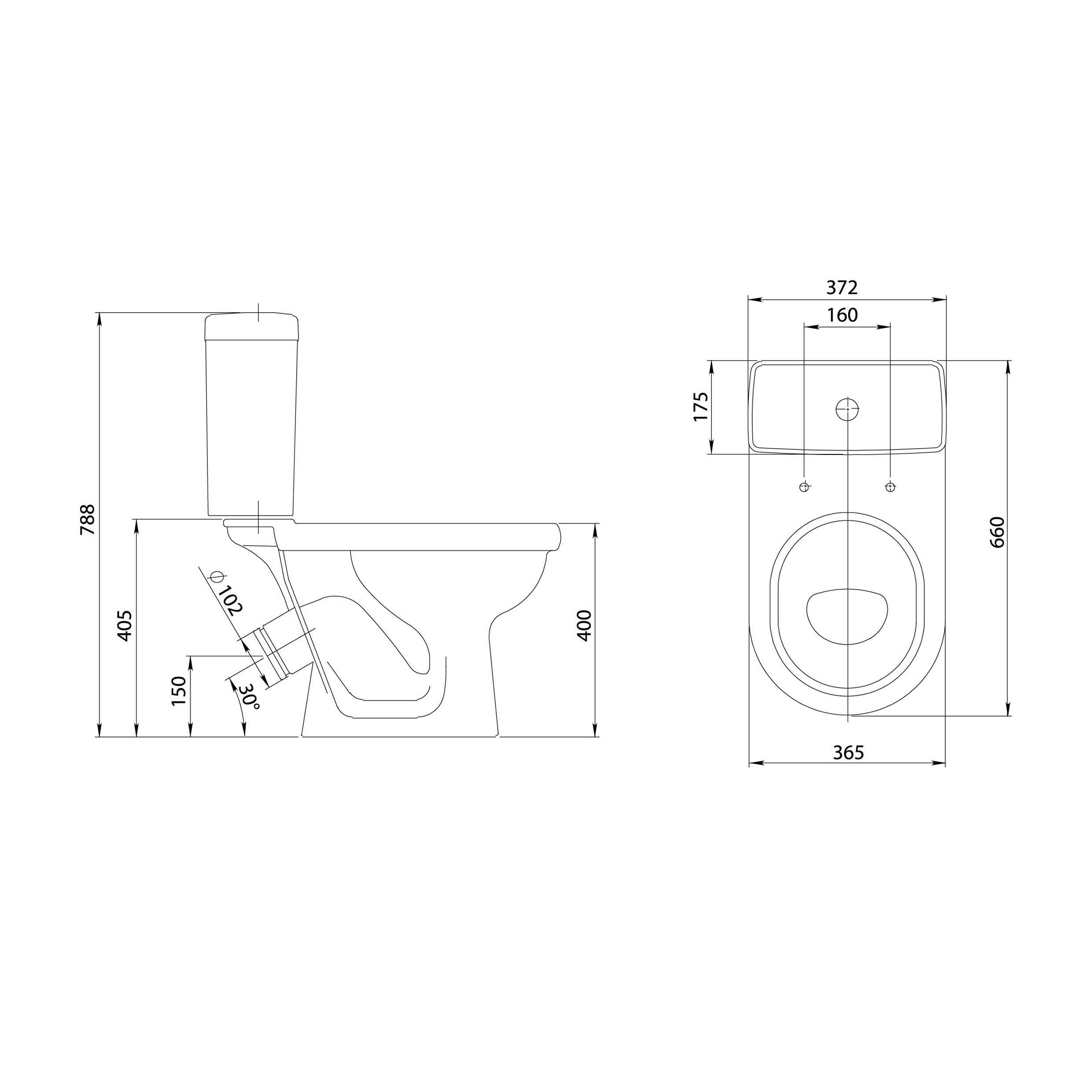 Унитаз напольный Santeri Визит, 1P4053S0000BF — изображение 9