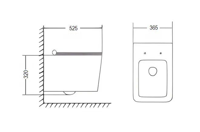 Унитаз подвесной CeruttiSPA Viola Aria Tornado, CT10583 — изображение 2