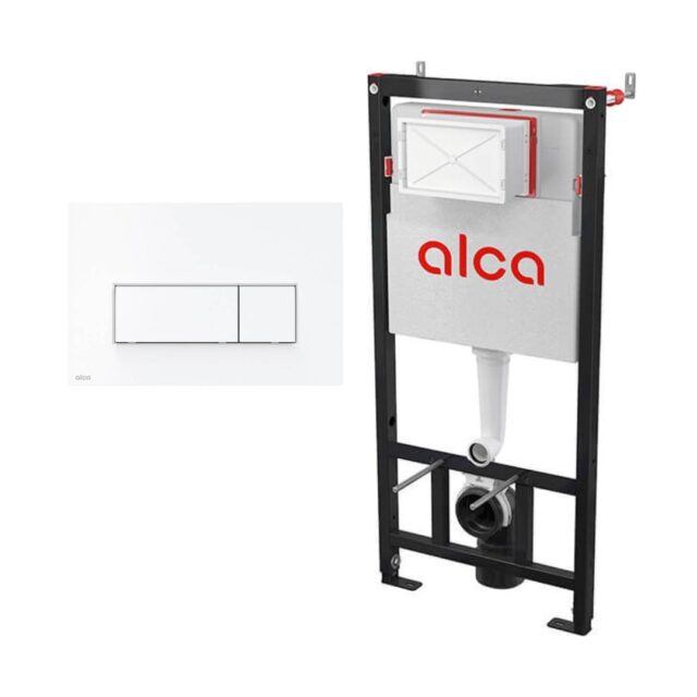 Комплект инсталляции 4 в 1 Alca AM101/1120 + кнопка M570, AM101/1120+M570