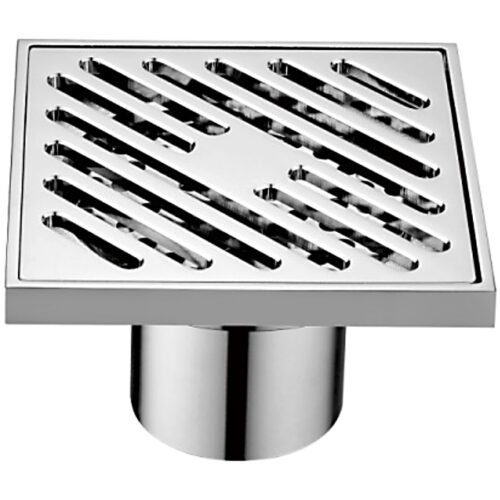 Трап для душа Gerhans K81710-10 точечный, прямой выпуск, 10x10 см