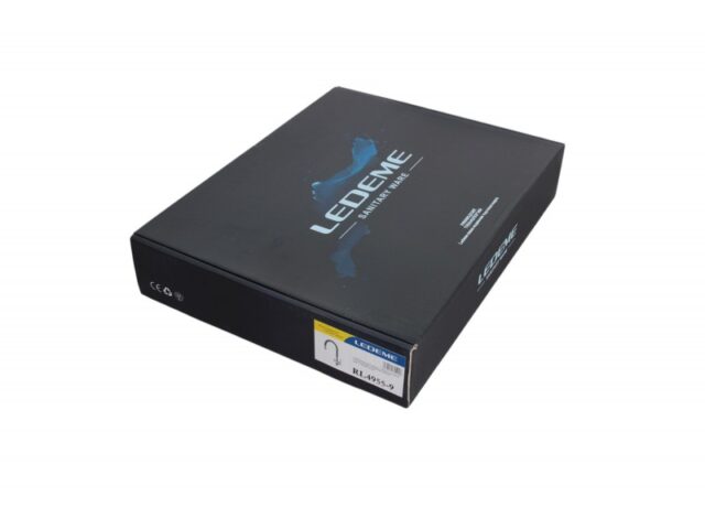 Смеситель для кухни под фильтр Ledeme L4955-9, хром/серый — изображение 7