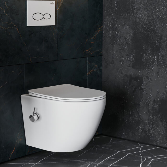 Унитаз подвесной с функцией биде Roxen Antares Bidet Tornado 530185-01XT — изображение 4