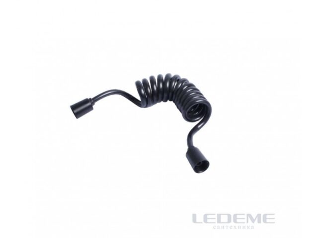 Шланг для гигиенической лейки 40-150 см Ledeme L44B, чёрный — изображение 5