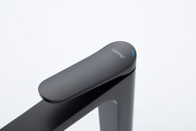Смеситель для умывальника Gappo G1010-26, чёрный — изображение 5