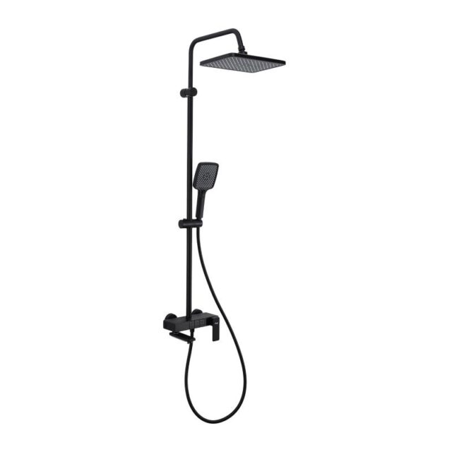 Душевая система Frap F24202-6, чёрный