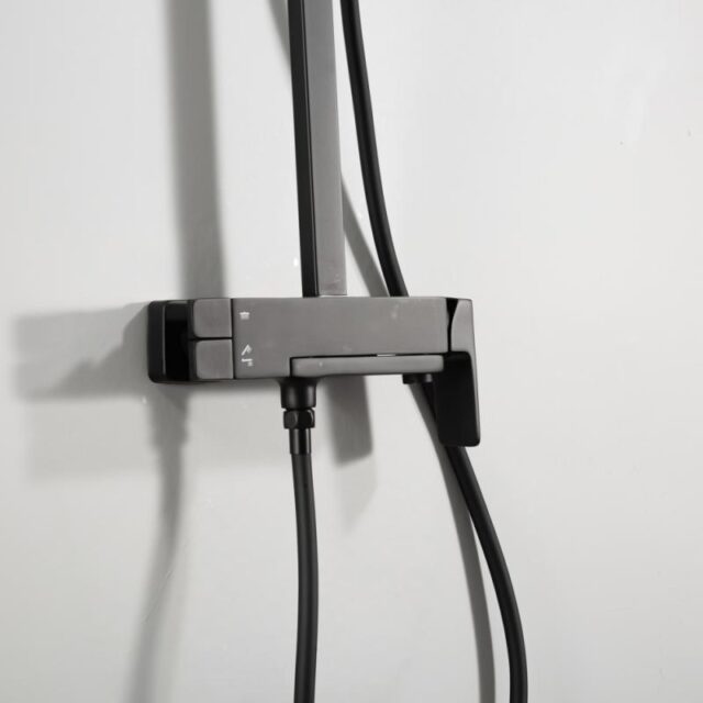 Душевая система Frap F2490-6, чёрный — изображение 6