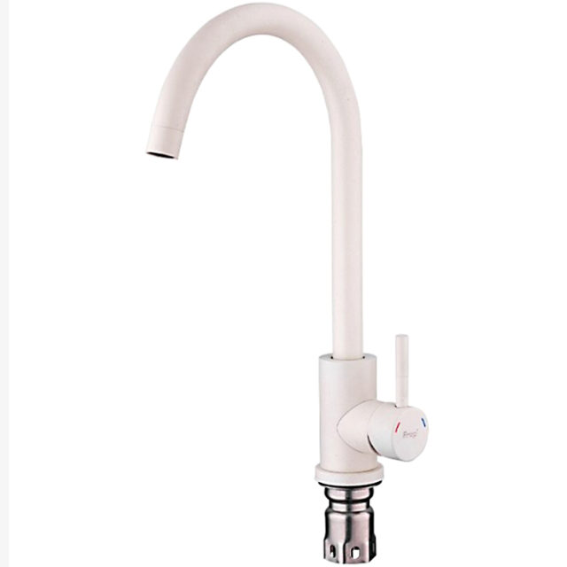 Смеситель для кухни Frap F40899-1, белый
