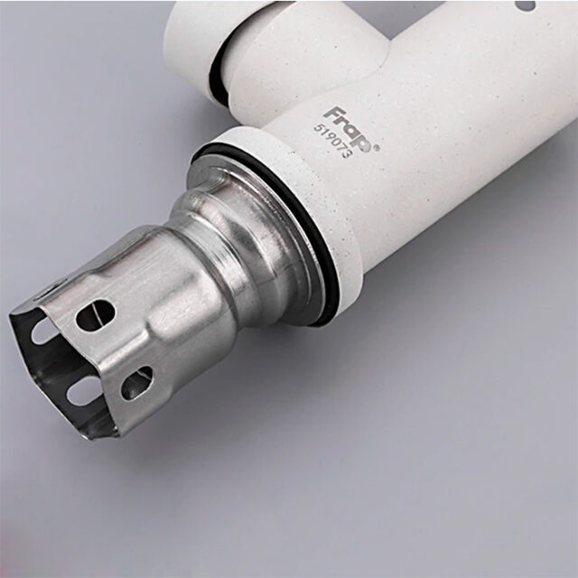 Смеситель для кухни Frap F40899-1, белый — изображение 6