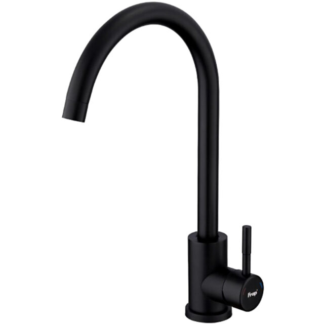 Смеситель для кухни Frap F40899-4, чёрный