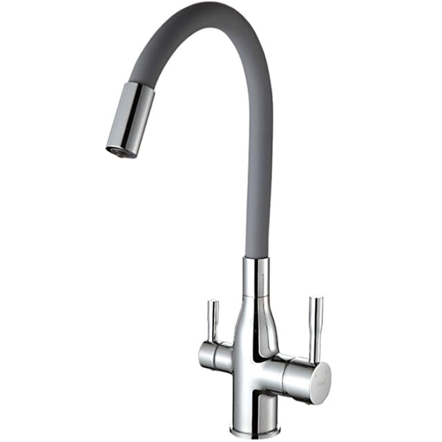 Смеситель для кухни под фильтр с гибким изливом Frap F4396