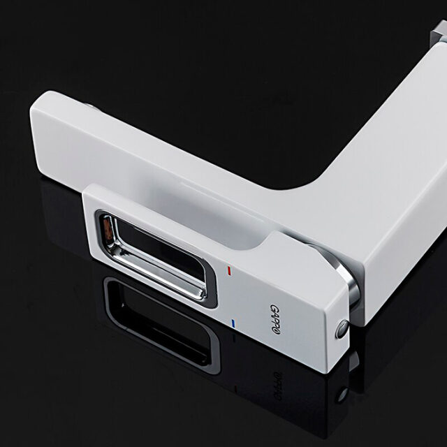 Смеситель для умывальника Gappo G1017, белый — изображение 5