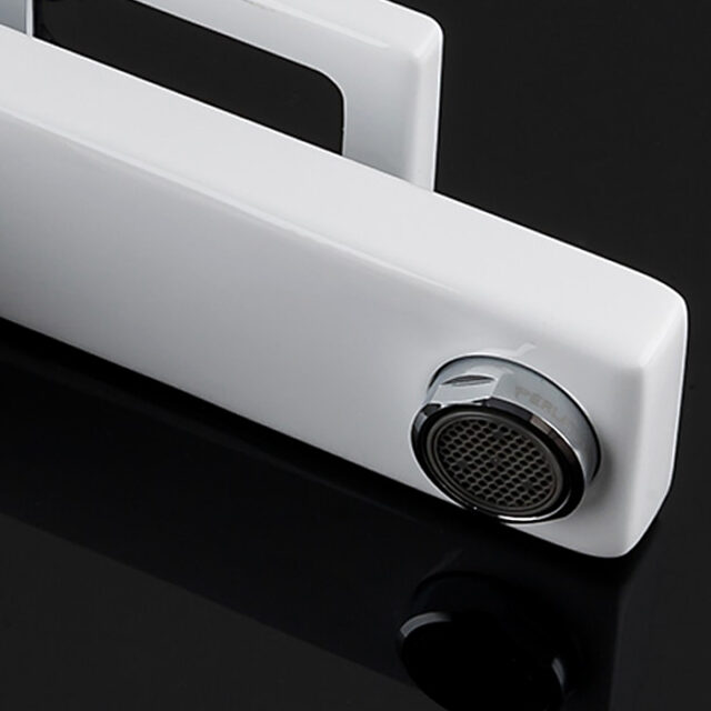 Смеситель для умывальника Gappo G1017, белый — изображение 7